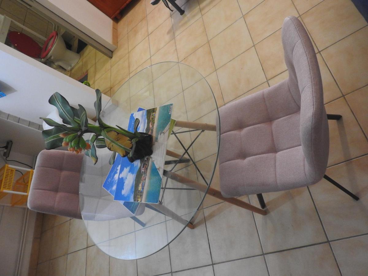 Studio Hibiscus-Ch Vue Sur Mer,Plage,Clim Лез-Анс-д'Арле Экстерьер фото